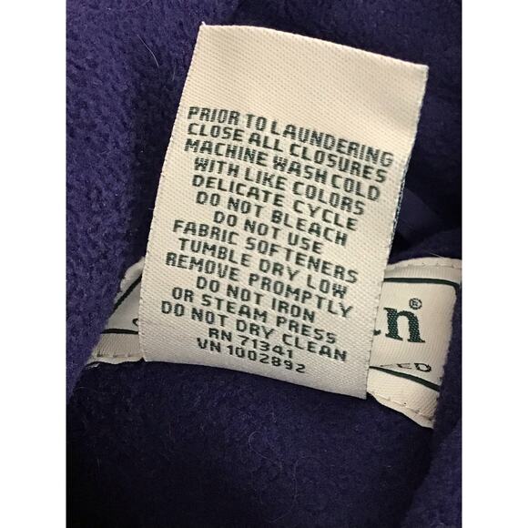 L.L. Bean Classic Double Breasted Peacoat Deepest Blue Navy sz Small 2 4 6 - Picture 13 of 14